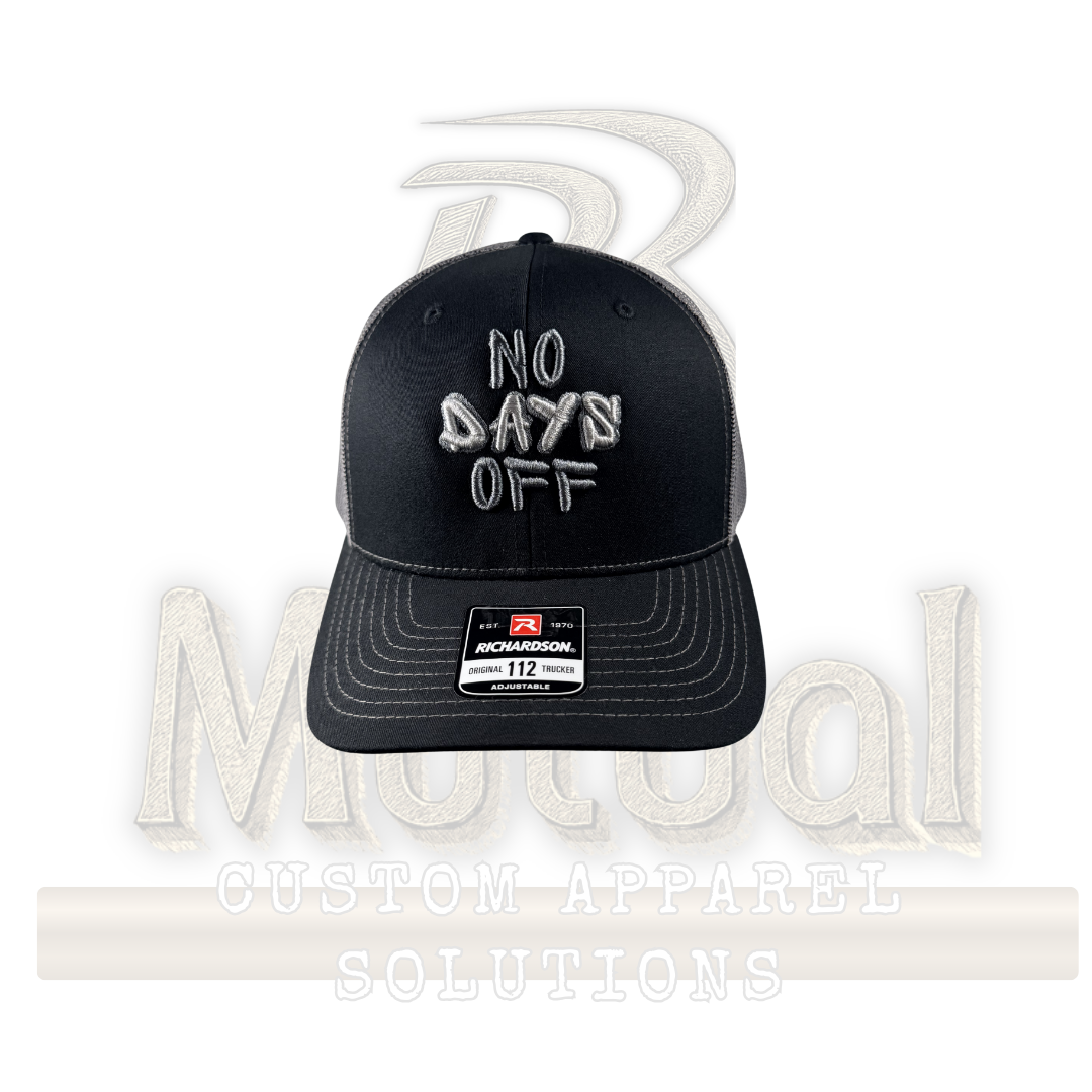 No Days Off Trucker Hat