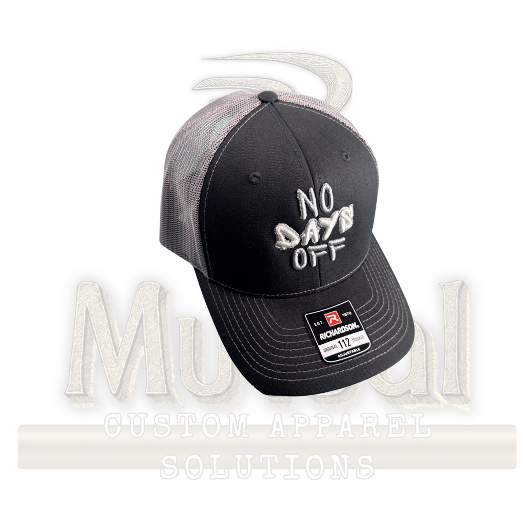 No Days Off Trucker Hat